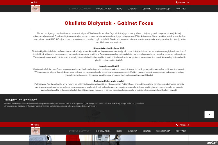 Gabinet Okulistyczny Focus