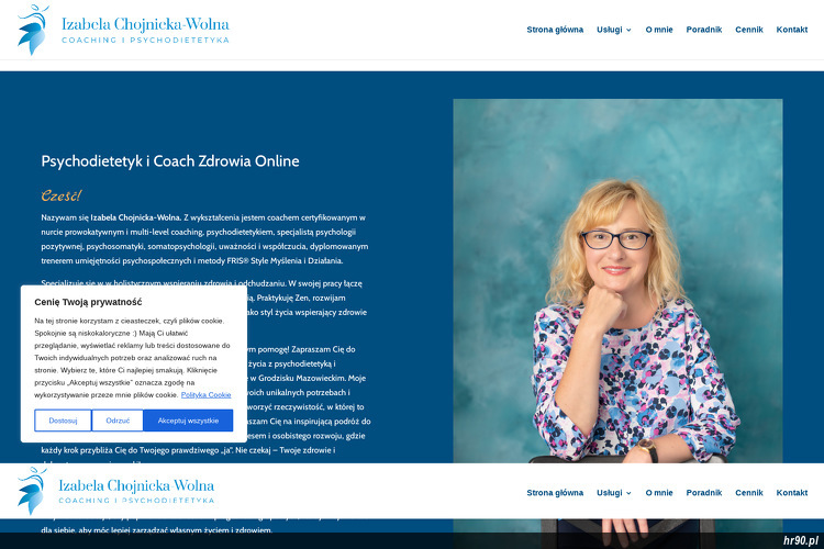 Psychodietetyka i Coaching Zdrowia Izabela Chojnicka-Wolna