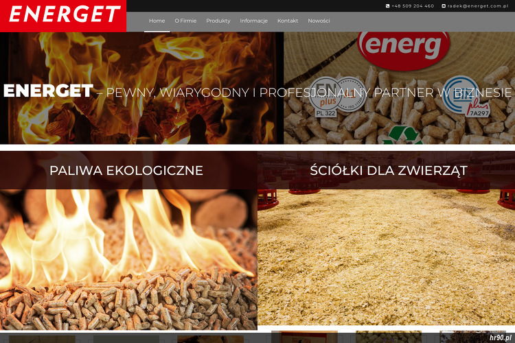 Energet - ekologiczne produkty z biomasy