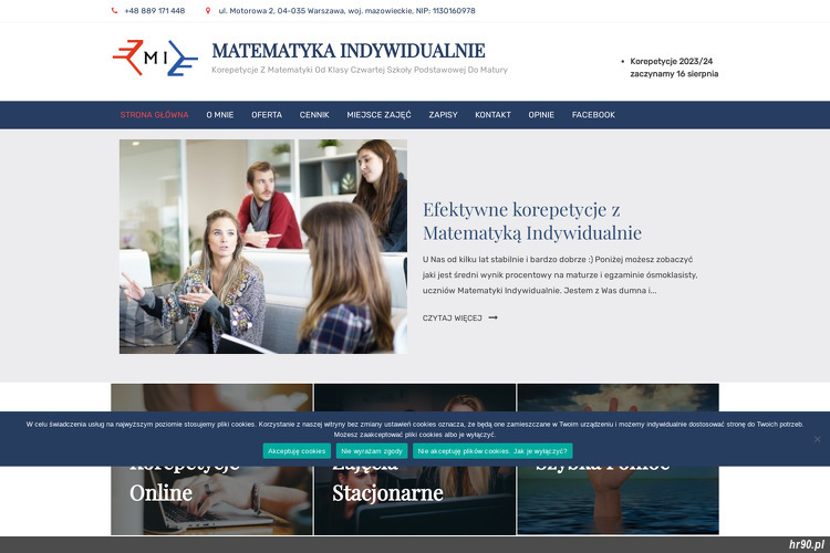 Matematyka Indywidualnie