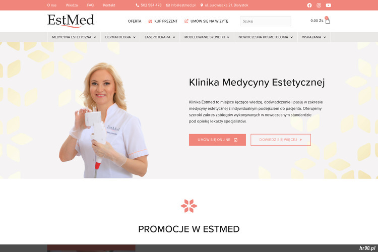 Strona WWW firmy EstMed